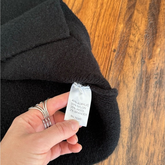 COCOGIO Italy Gray Wool Blend Cardigan Sweater Blazer Jacket - Sz S - Picture 6 of 10